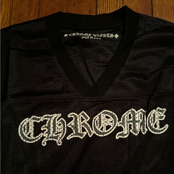 Chrome Hearts Jersey Mesh Long Sleeve Shirt - Picture 3 of 7